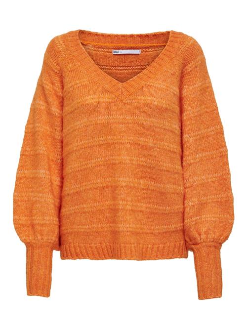 Se ONLY Pullover 'CELINA'  mandarin / orange-meleret ved About You