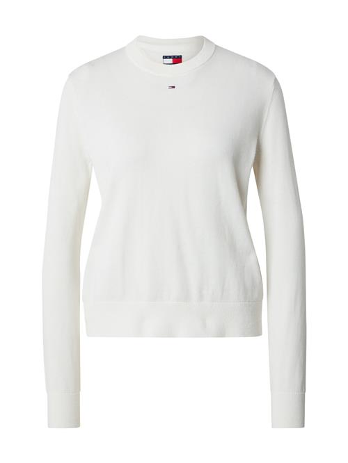 Tommy Jeans Pullover 'ESSENTIAL'  hvid