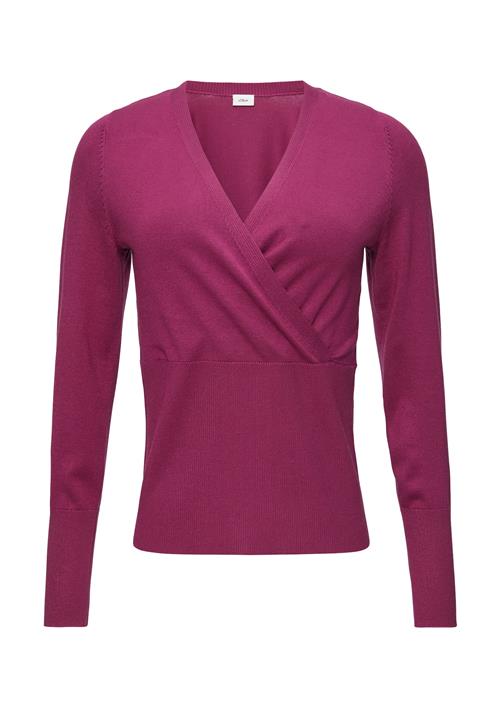 s.Oliver BLACK LABEL Pullover  fuchsia