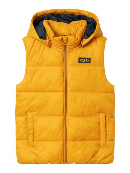 NAME IT Vest 'MONAY'  orange / sort