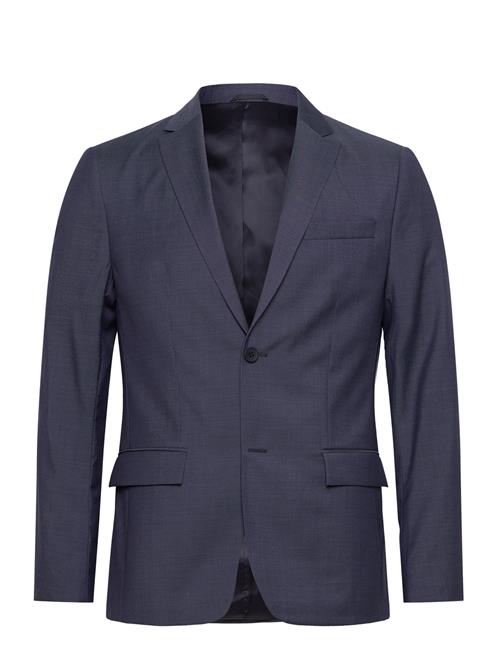 Se Calvin Klein Super 100 Broken Twill Blazer Calvin Klein Navy ved Booztlet