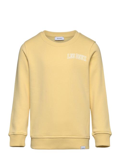 Se Les Deux Blake Sweatshirt Kids Les Deux Yellow ved Booztlet