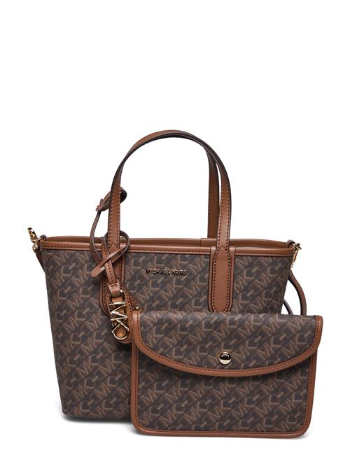 Se Michael Kors Xs Ew Open Tote Michael Kors Brown ved Booztlet