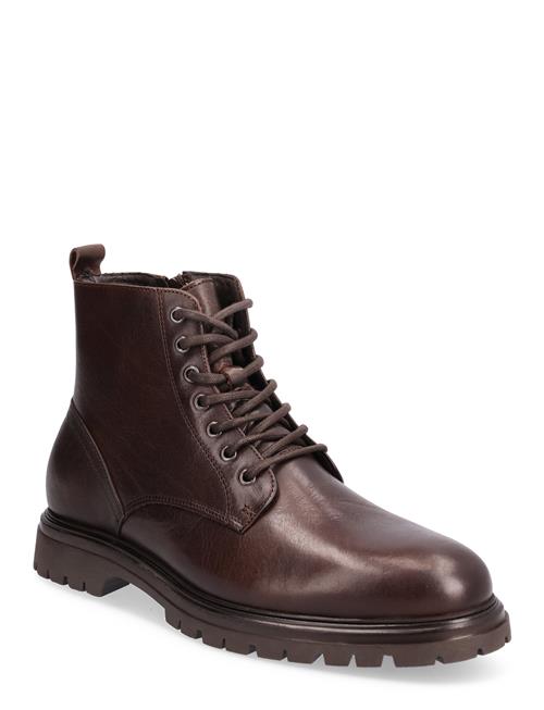 Se Bianco Biagil Lace Up Boot Soft Texas Bianco Brown ved Booztlet