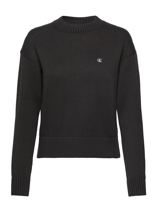 Calvin Klein Jeans Ck Embro Badge Sweater Calvin Klein Jeans Black