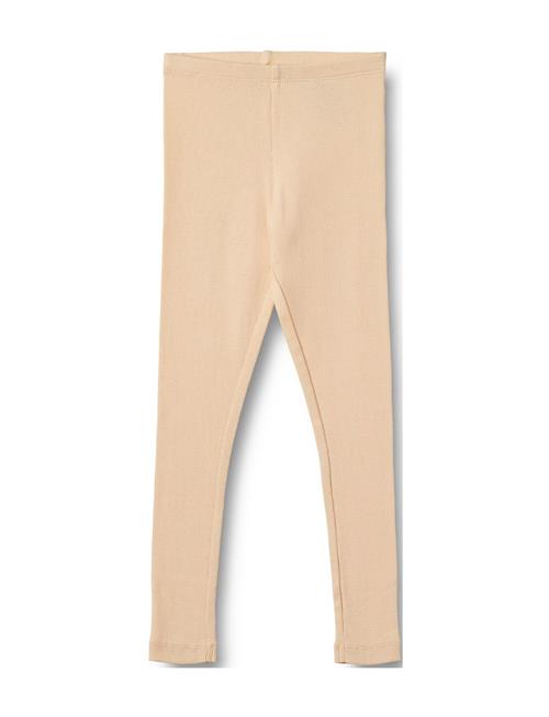 Wheat Rib Leggings Maddy Wheat Yellow