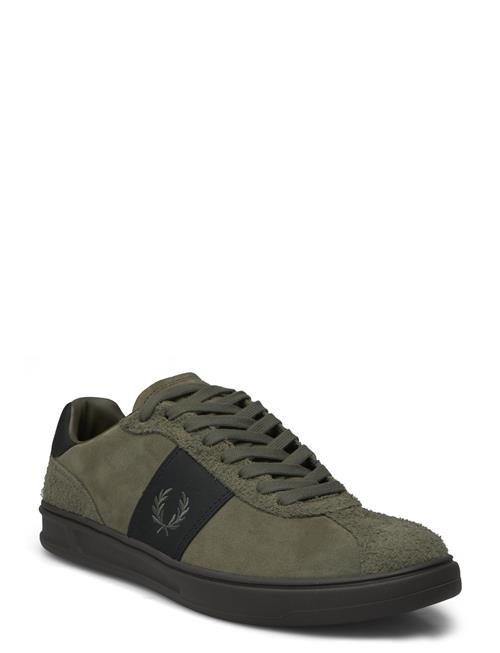 Fred Perry B4 Suede Fred Perry Khaki