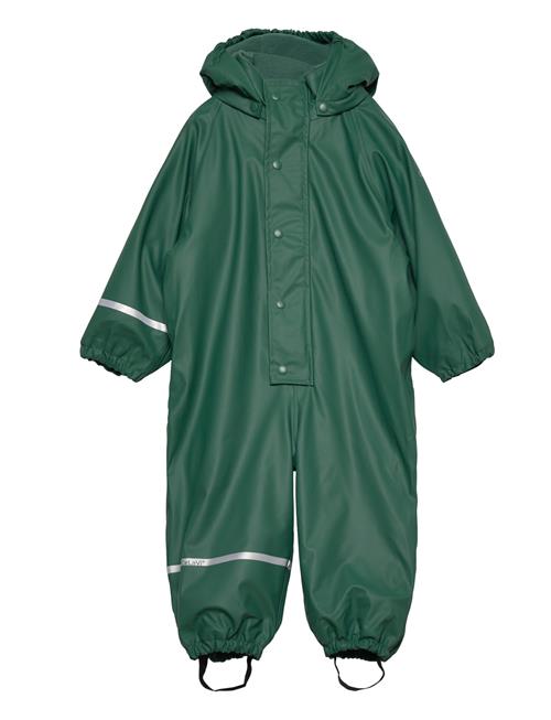 Rainwear Suit W. Fleece CeLaVi Green