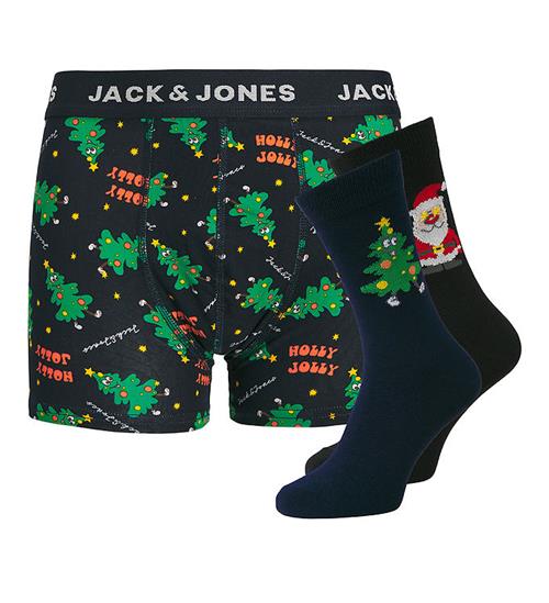 Jack & Jones GavesÃ¦t - JacHolly Jolly - Sky Captain/Black - Sky