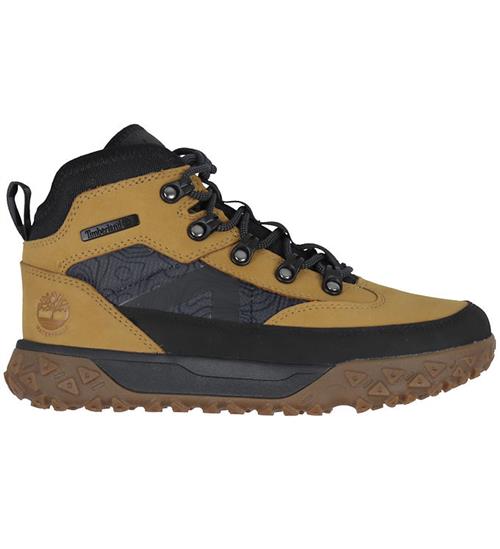 Se Timberland - Sko Timberland Vinterstøvler - Greenstride Motion 6 - Wheat/Sort ved KidsWorld