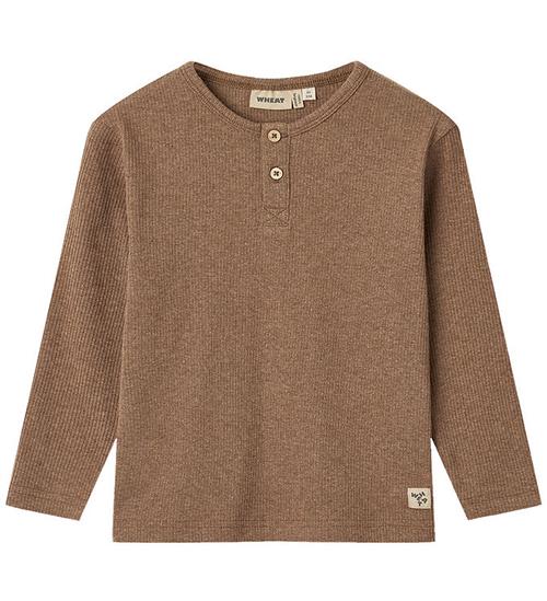 Se Wheat Bluse - Morris - Coffee Melange ved KidsWorld