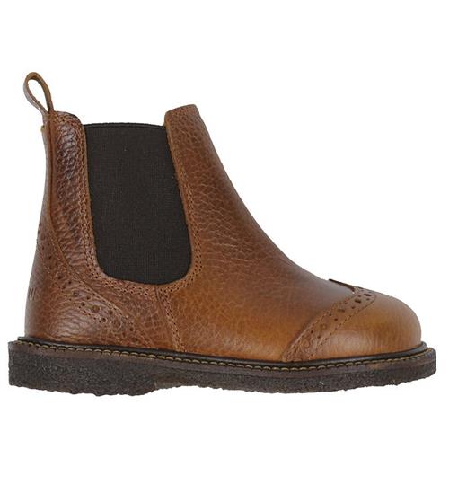 Se Angulus Støvler - Chelsea - Cognac/Brown ved KidsWorld