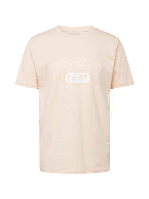 AÉROPOSTALE Bluser & t-shirts 'CA-87'  pudder / hvid