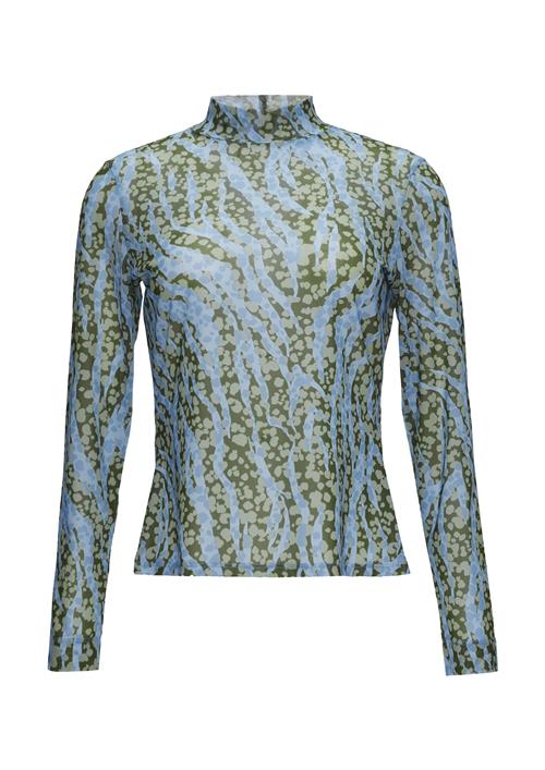 comma casual identity Shirts  dueblå / grøn