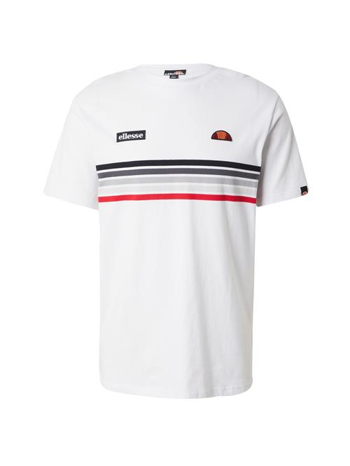 ELLESSE Bluser & t-shirts 'Marsella'  grå / rød / sort / hvid