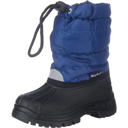 Se PLAYSHOES Snowboots  marin / sort ved About You