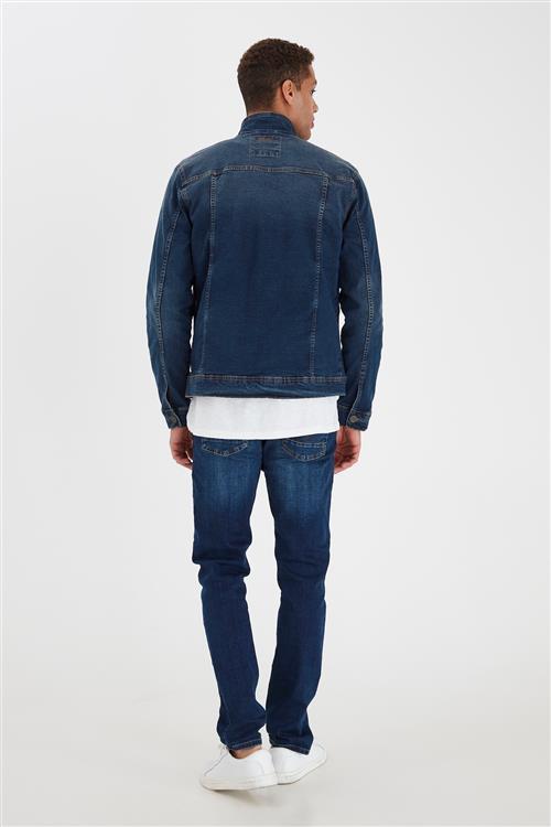 BLEND Overgangsjakke  blue denim / mørkeblå