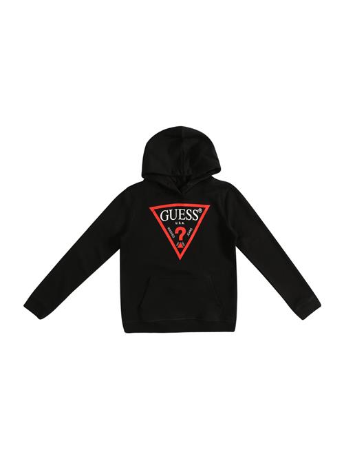 GUESS Sweatshirt  brandrød / sort / hvid