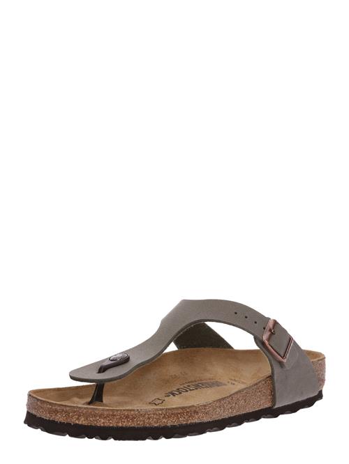 BIRKENSTOCK Klipklappere 'Gizeh'  taupe