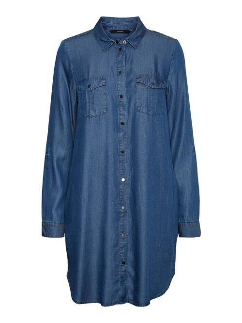 VERO MODA Blusekjole  blue denim