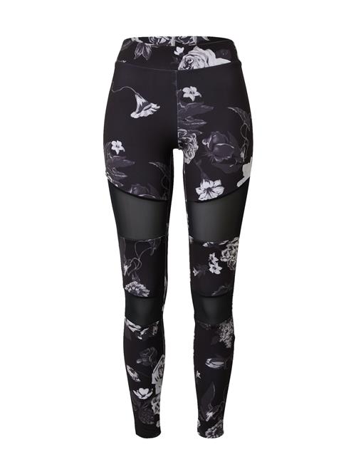 Urban Classics Leggings  antracit / sort / hvid