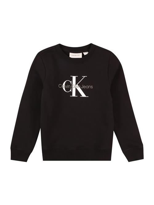 Calvin Klein Jeans Sweatshirt  sort / hvid