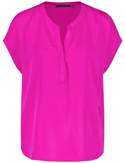 TAIFUN Bluse  neonpink