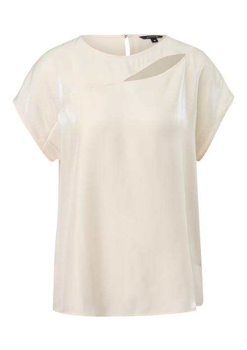 COMMA Bluse  lysebeige