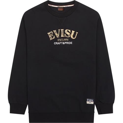 Se Evisu - Brocade Applique Japanese Print Sweatshirt ved Kaufmann