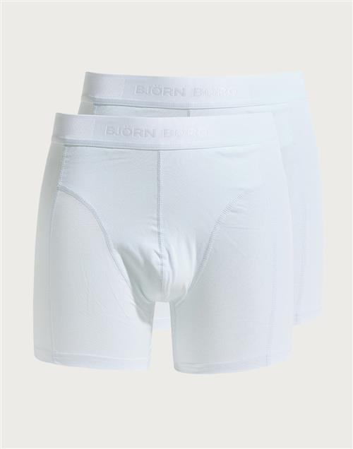 Björn Borg Premium Cotton Stretch Boxer 2p Multipack underbukser Hvid