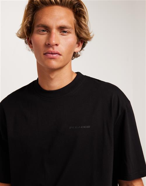 Pegador Logo Oversized Tee Oversized t-shirts Sort