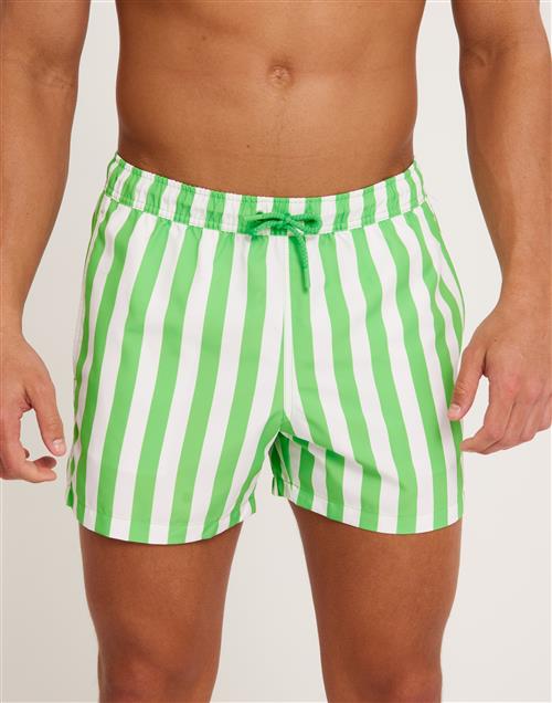 Björn Borg Borg Print Swim Shorts Badeshorts Grøn