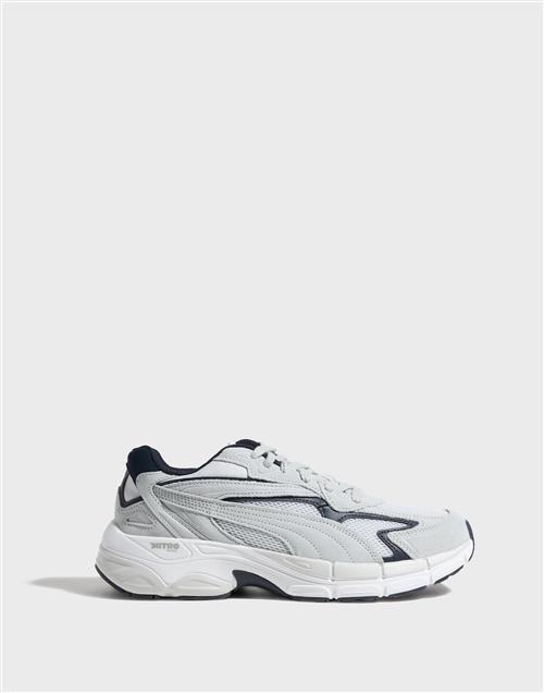 Puma Teveris Nitro Ash Gray-New Navy Lave sneakers Grå