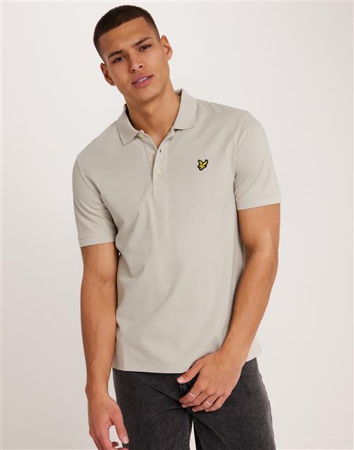 Lyle & Scott Plain Polo Shirt Kortærmede poloer Grå