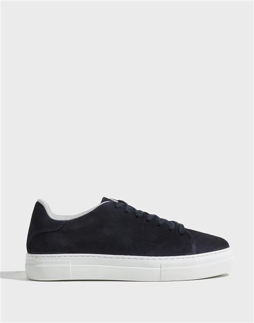 Selected Homme Slhdavid Chunky Suede Sneaker Noos Lave sneakers Blå