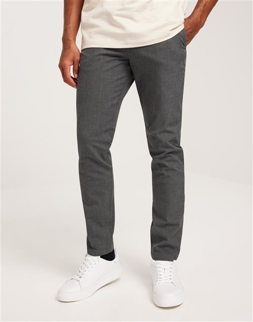 Selected Homme SLH175-Slim Robert Flex Pants Noos Habitbukser Grå