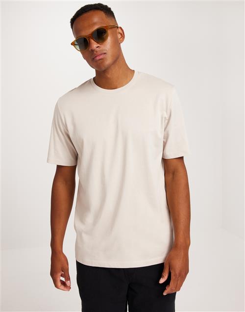 Jack & Jones Jjeorganic Basic Tee Ss O-Neck Noos Kortærmede t-shirts Beige