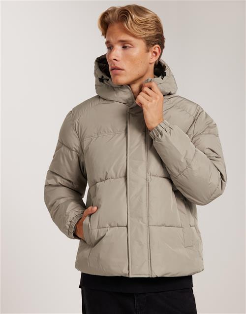 Jack & Jones Jjebradley Puffer Hood Sn Puffer jackets Beige