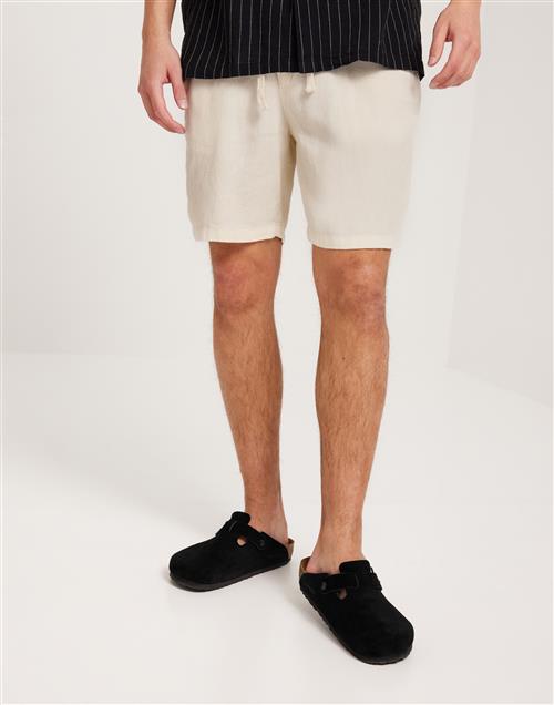 Only & Sons Onstel Visc Lin Shorts 0075 Cs Hørshorts Hvid