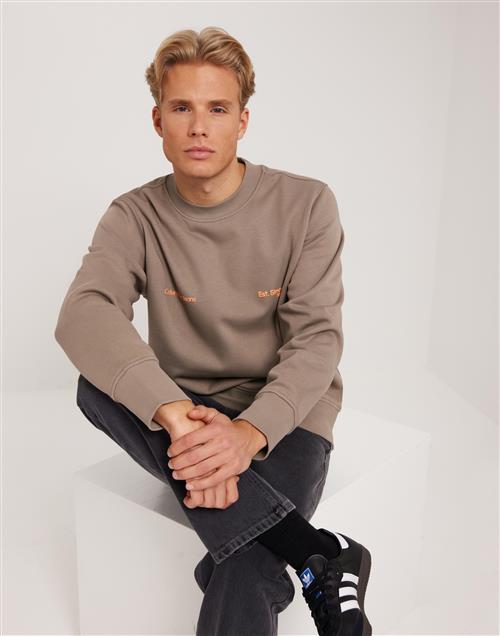 Calvin Klein Jeans Calvin Klein 1978 Crew Neck Sweatshirts Brun