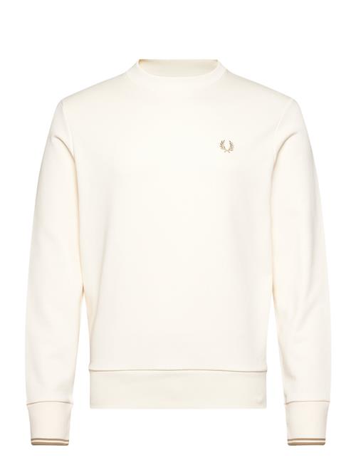 Fred Perry Crew Neck Sweatshirt Fred Perry White