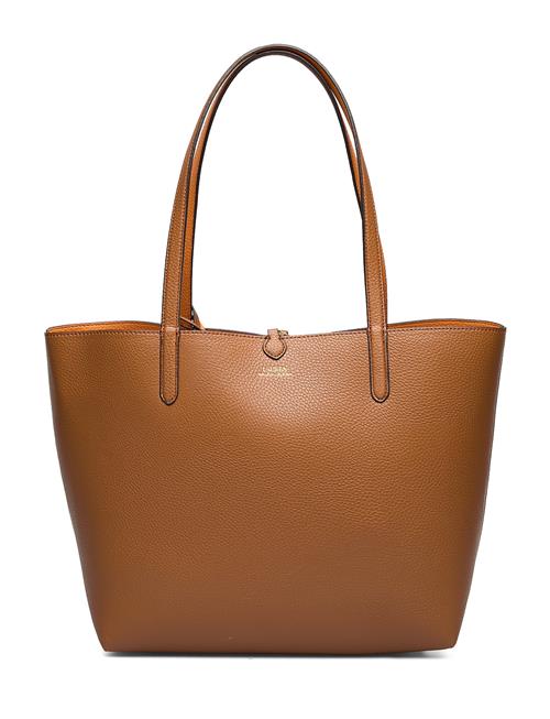 Lauren Ralph Lauren Faux-Leather Reversible Tote Bag Lauren Ralph Lauren Brown