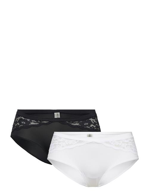 Se Lindex Brief Iris Regular 2 Pack Lindex White ved Booztlet