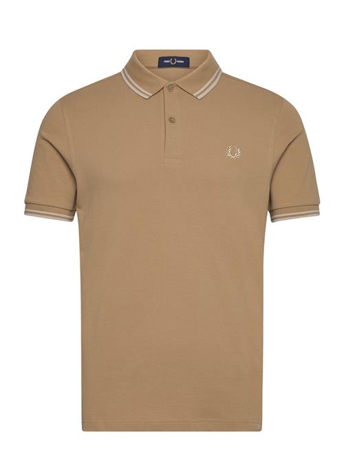 Fred Perry Twin Tipped Fp Shirt Fred Perry Beige