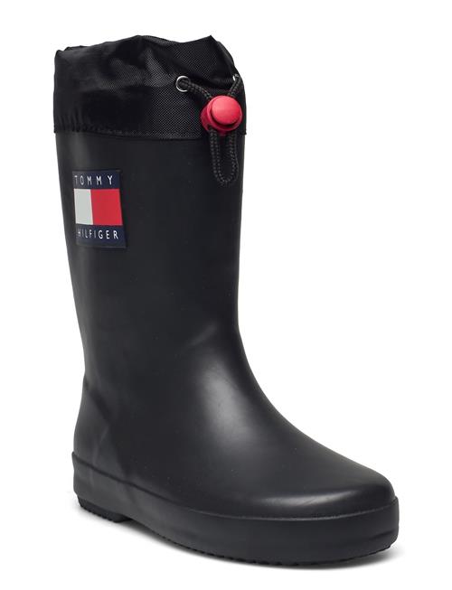 Tommy Hilfiger Toggle Drawstring Tommy Hilfiger Rain Boots Tommy Hilfiger Black