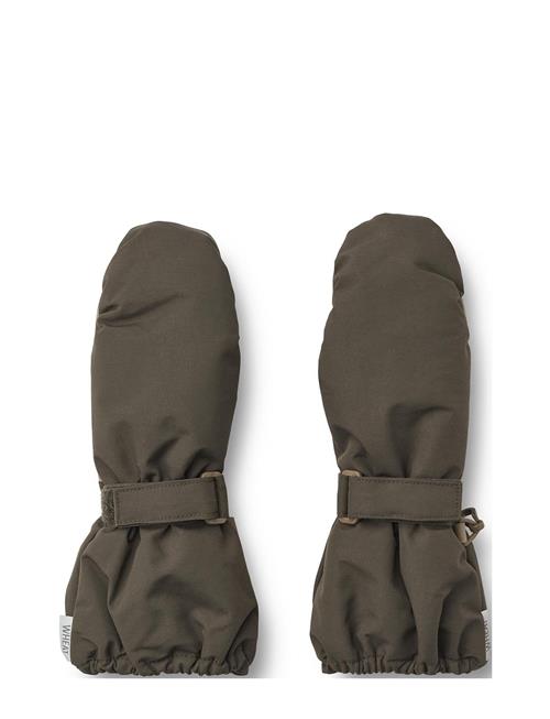 Wheat Mittens Tech Wheat Black