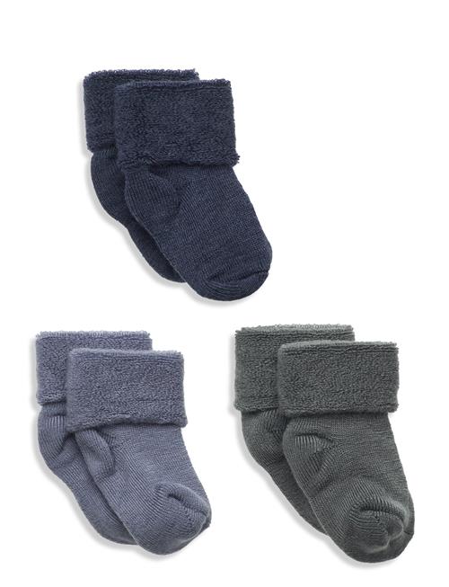 Wool Baby Socks - 3-Pack Mp Denmark Patterned