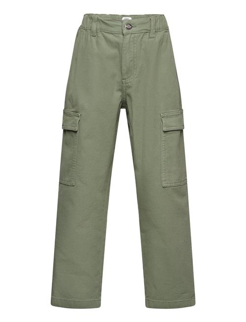 Se Mads Nørgaard Soft Canvas Cargoni Pants Mads Nørgaard Green ved Booztlet