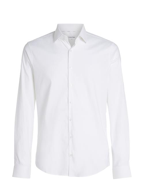 Calvin Klein Performance Solid Slim Shirt Calvin Klein White