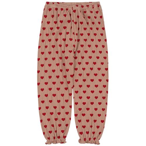 Se Konges Sløjd Chleo Pants Ocs - Coeur Mahogany | Rød | 18 months ved Babyshop